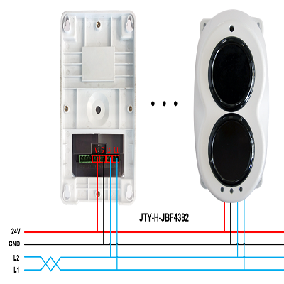 JBF4382線型光束探測器安裝調試說明